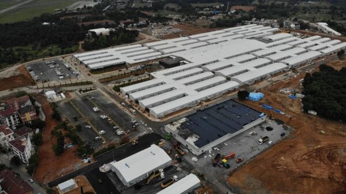 Sancaktepe'deki salgın hastanesinde sona gelindi! 29 Mayıs'ta a&ccedil;ılıyor