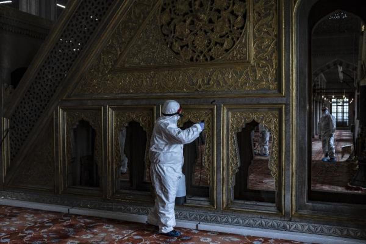 Son hazırlıklar tamamlandı! Camiler 29 Mayıs'ta a&ccedil;ılıyor