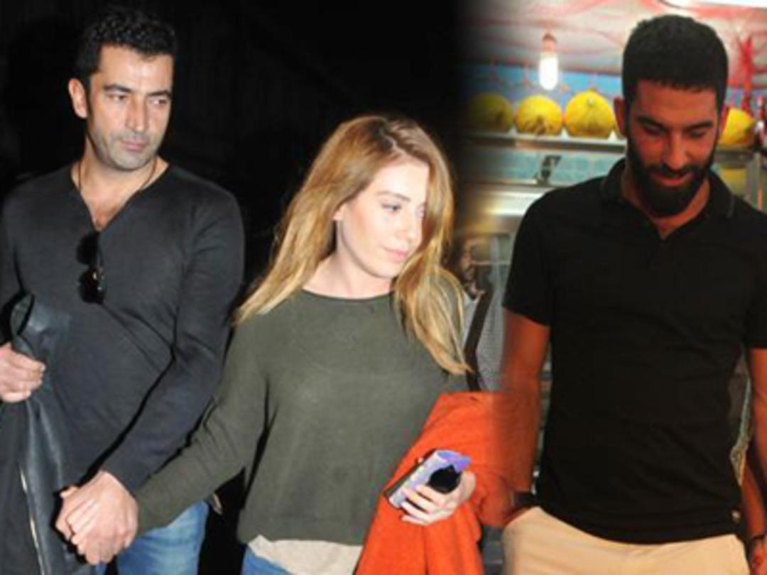 Arda Turan, Sinem Kobal ve Kenan İmirzalıoğlu ile pişti oldu