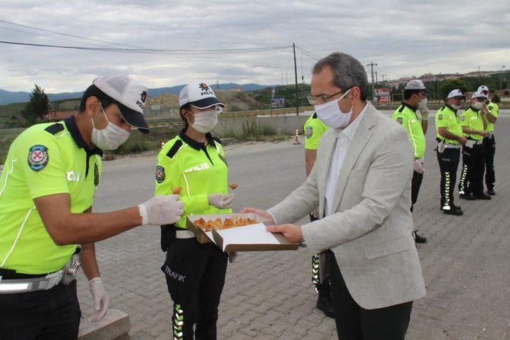 Kaymakam Pişkin kontrol noktalarını denetledi G3