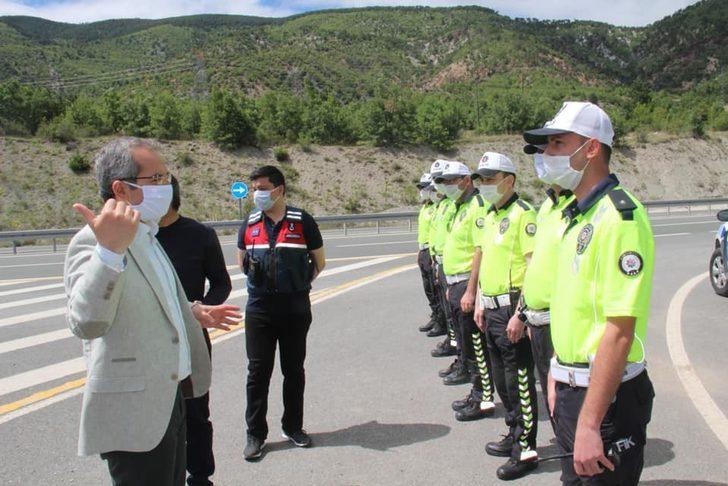 Kaymakam Pişkin kontrol noktalarını denetledi G4