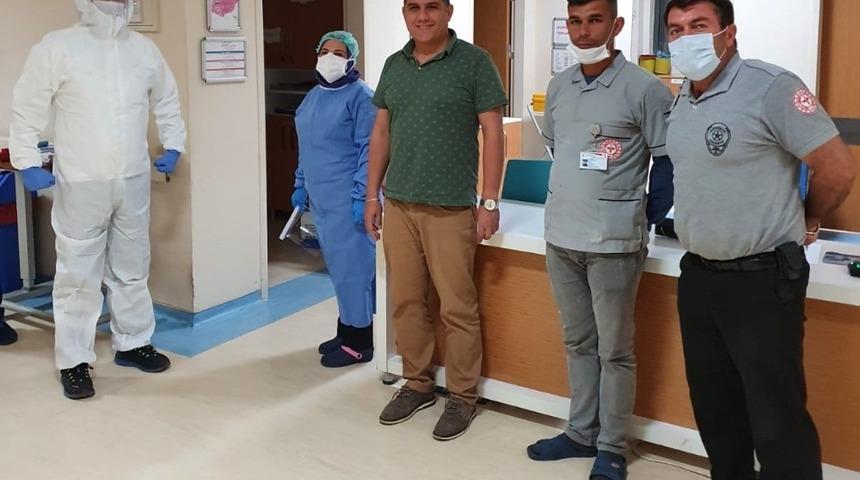 Başhekim Kuşağlı’dan hastalara bayram ziyareti