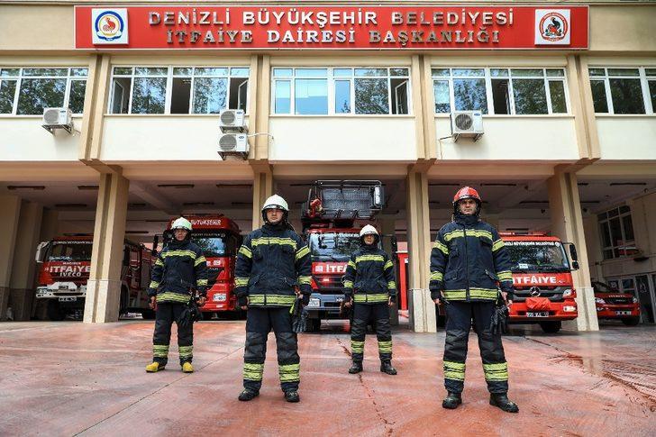 Denizli itfaiyesi bayramda  73 olaya müdahale etti G4