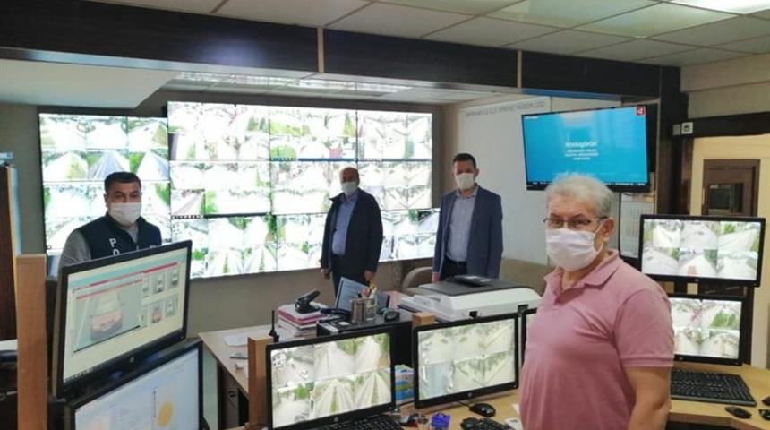 Kaymakamdan kamu görevlilerini ziyaret etti