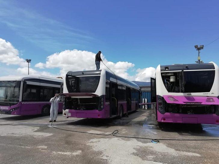 Tüm otobüslere genel bakım yapıldı G3