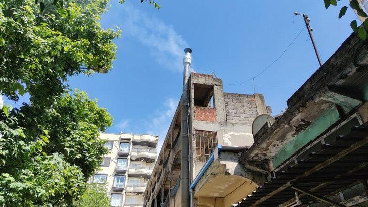 İslahiye’de iş yerinin bacasında çıkan yangın korkuttu G2