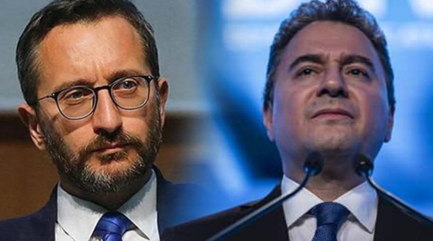 Altun'dan "d&uuml;ş&uuml;nce su&ccedil;luları" a&ccedil;ıklaması! Ali Babacan'a g&ouml;nderme