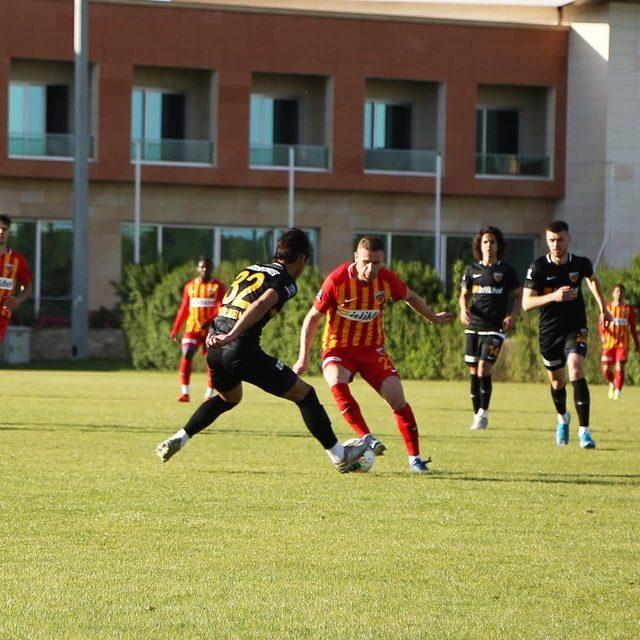 Kayserispor prova yaptı