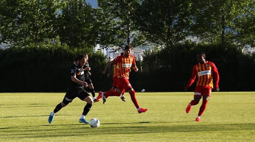 Kayserispor prova yaptı