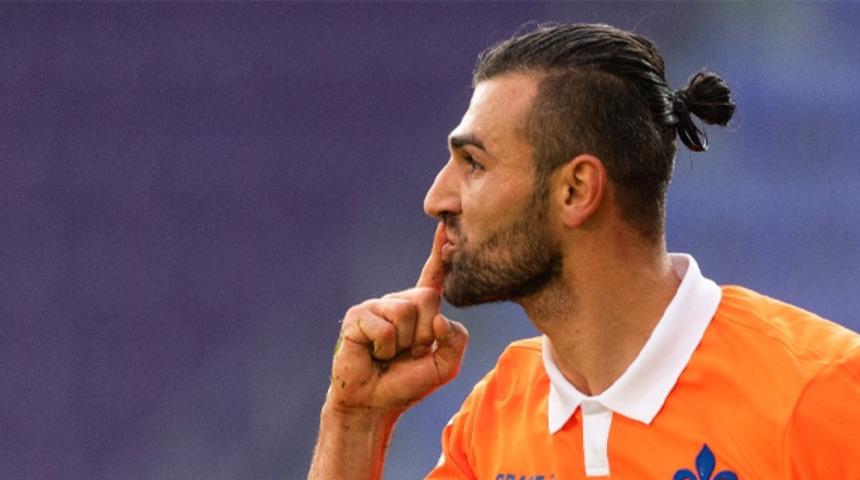 Serdar Dursun, Darmstadt&rsquo;a 3 puanı getirdi