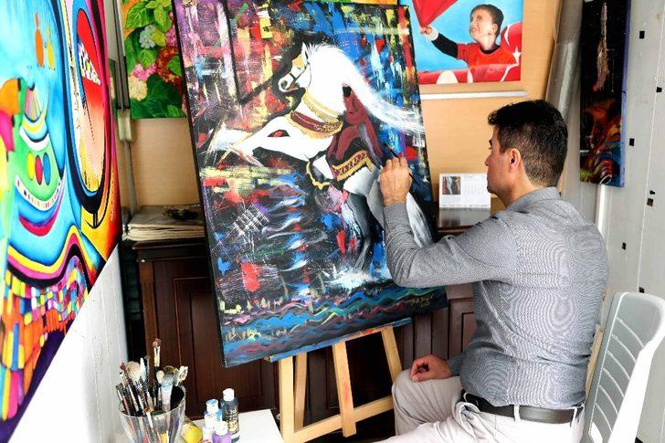 Bayraklı’da ressamlardan uluslararası sanal sergi G3