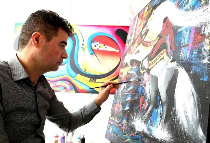 Bayraklı’da ressamlardan uluslararası sanal sergi G4