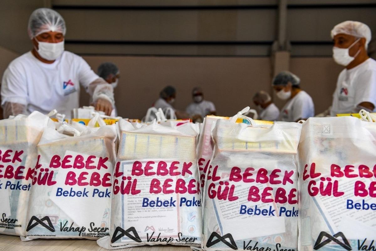 &rsquo;El bebek g&uuml;l bebek&rsquo; paketleri 8 bin aileye ulaştı
