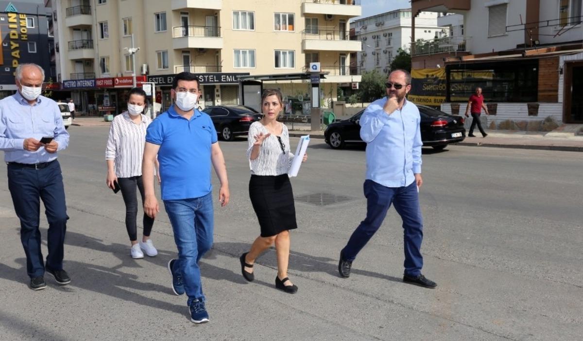 K&uuml;lt&uuml;r Mahallesi kafeler caddesine yeni d&uuml;zenleme