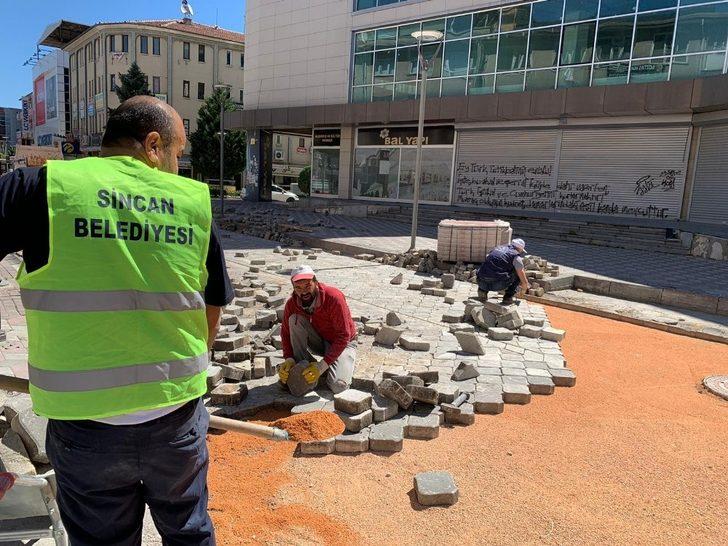 Sincan Belediyesi ekipleri bayram boyunca hizmet için sahadaydı G4
