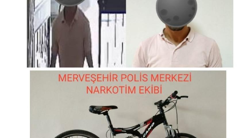 Bisiklet hırsızı yakalandı