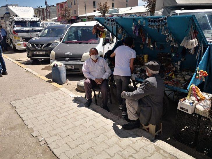 Horasanlılar maske takma kuralına uyuyor G3