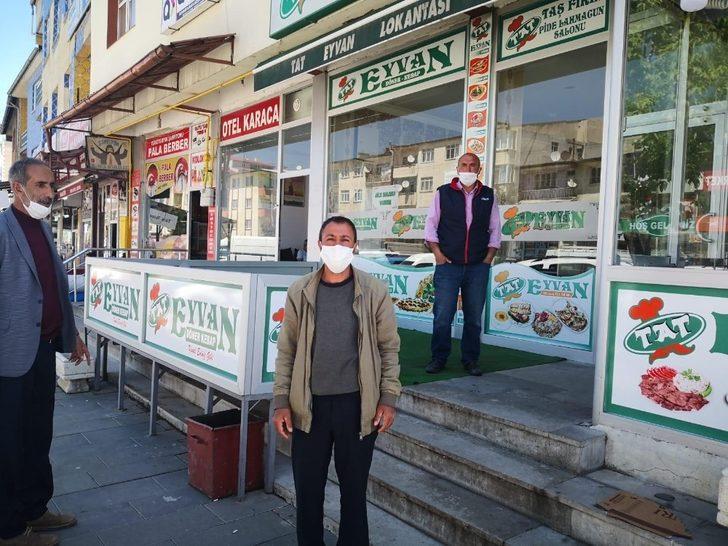 Horasanlılar maske takma kuralına uyuyor G5