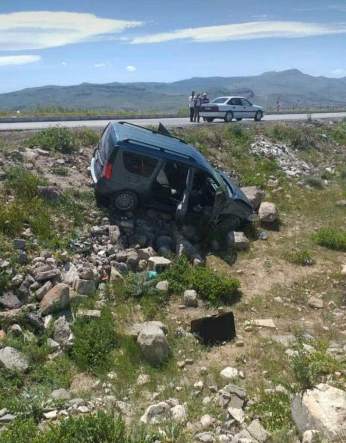 Develi&rsquo;de trafik kazası: 5 yaralı