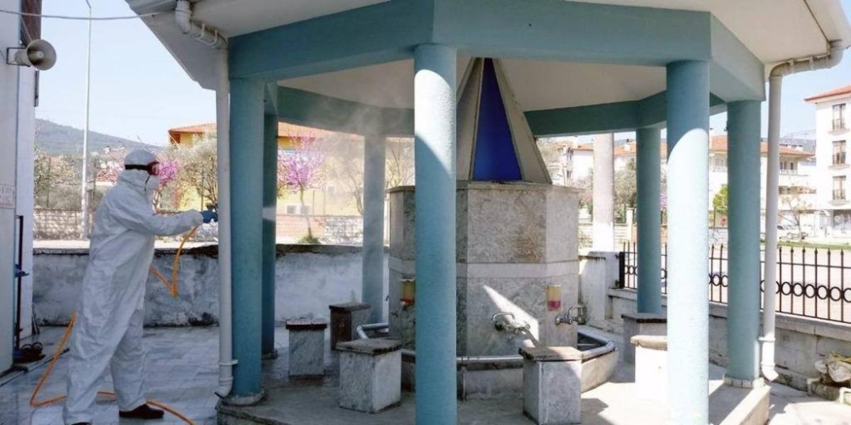 Menteşe&rsquo;de camiler ibadete hazır