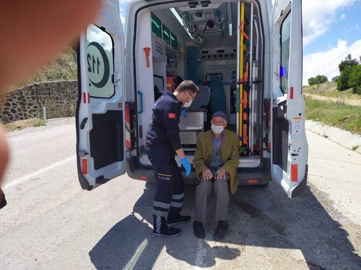 Pazarlar’da trafik kazası: 2 yaralı G2