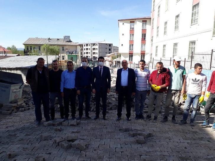 Kaymakam İlidi, yol yapım çalışmalarını inceledi G1