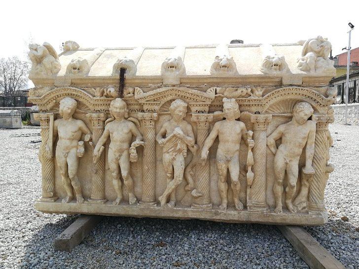 Roma dönemine ait lahitin sırrı 5 yıl sonra çözüldü!  G3