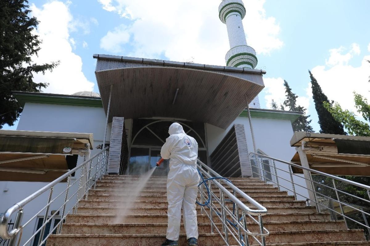 Marmaris&rsquo;te camiler ibadete hazır