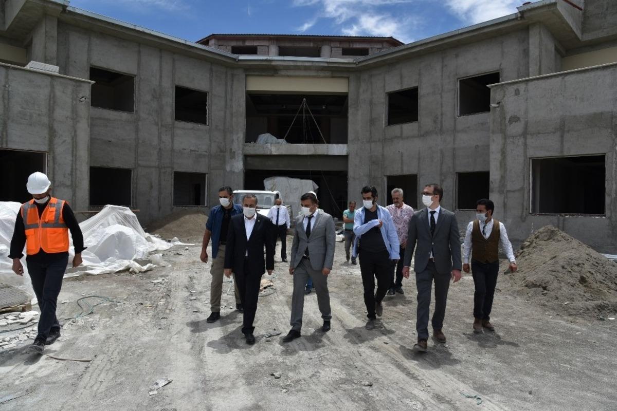 AMATEM ve &Ccedil;EMATEM inşaatları devam ediyor