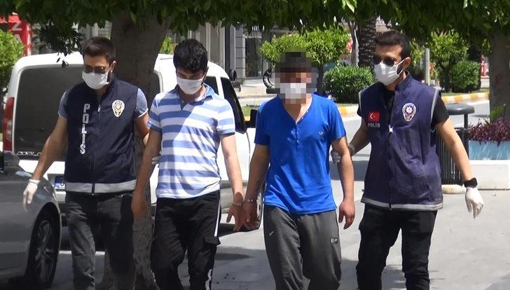 Gazetecilere 'beni iyi çek' diyen hırsızlık şüphelisi tutuklandı