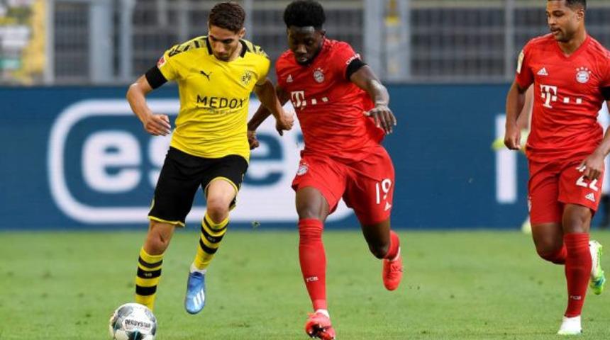 Achraf Hakimi, yere tükürdüğü için hakemden uyarı aldı