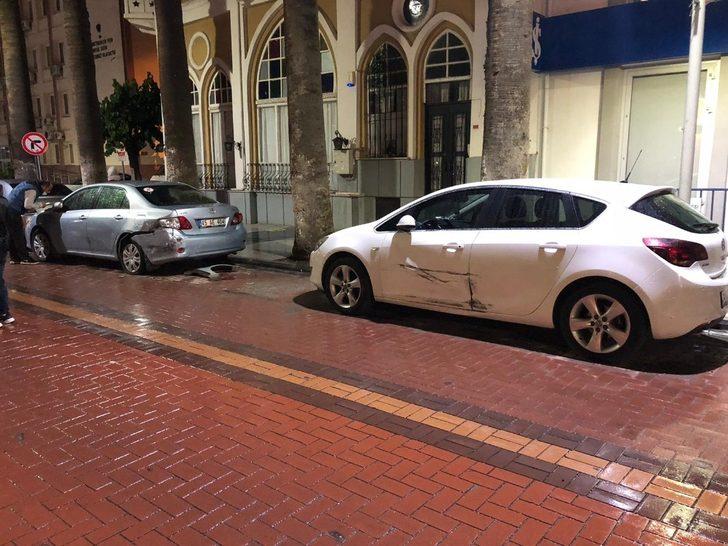 Manisa'da faciaya ramak kala! Önce meydana daldı ardından parka uçtu G5