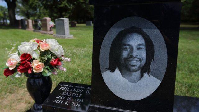 Philando Castile'in mezarı