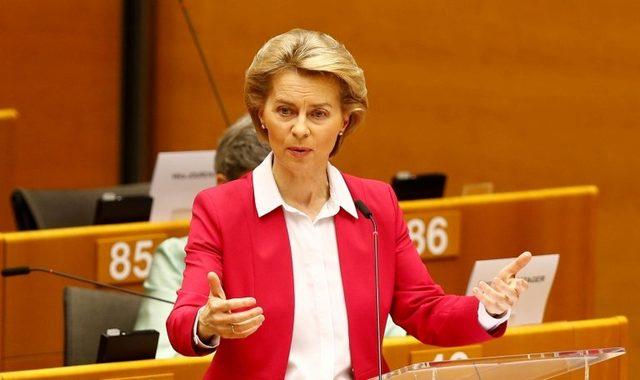 AB Komisyonu Başkanı Ursula von der Leyen