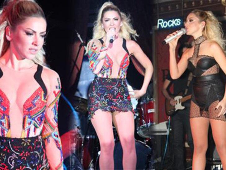 Hadise'nin kıyafeti olay oldu G1