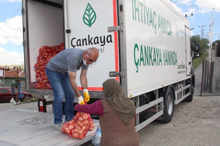 Çankaya’dan dar gelirli vatandaşlara kuru soğan yardımı G5