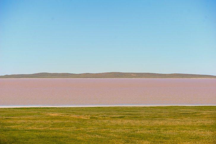 Kimse gözlerine inanamadı! Tuz Gölü pembe renge büründü G1