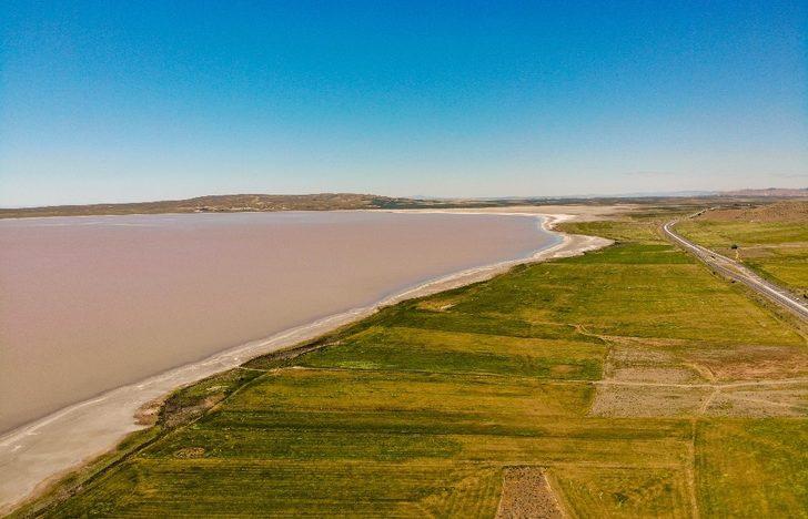 Kimse gözlerine inanamadı! Tuz Gölü pembe renge büründü G2