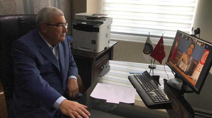 Başkan Saraç, Bakan Pekçan ile görüşüp esnaf ve sanatkarın sorunlarını aktardı