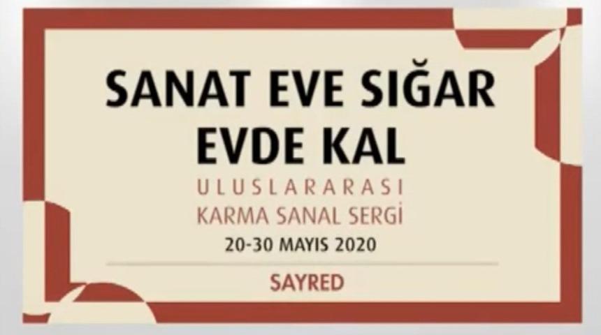 Trakya &Uuml;niversitesi ve SAYRED&rsquo;den &ldquo;Sanat Eve Sığar&rdquo; uluslararası karma sanal sergisi