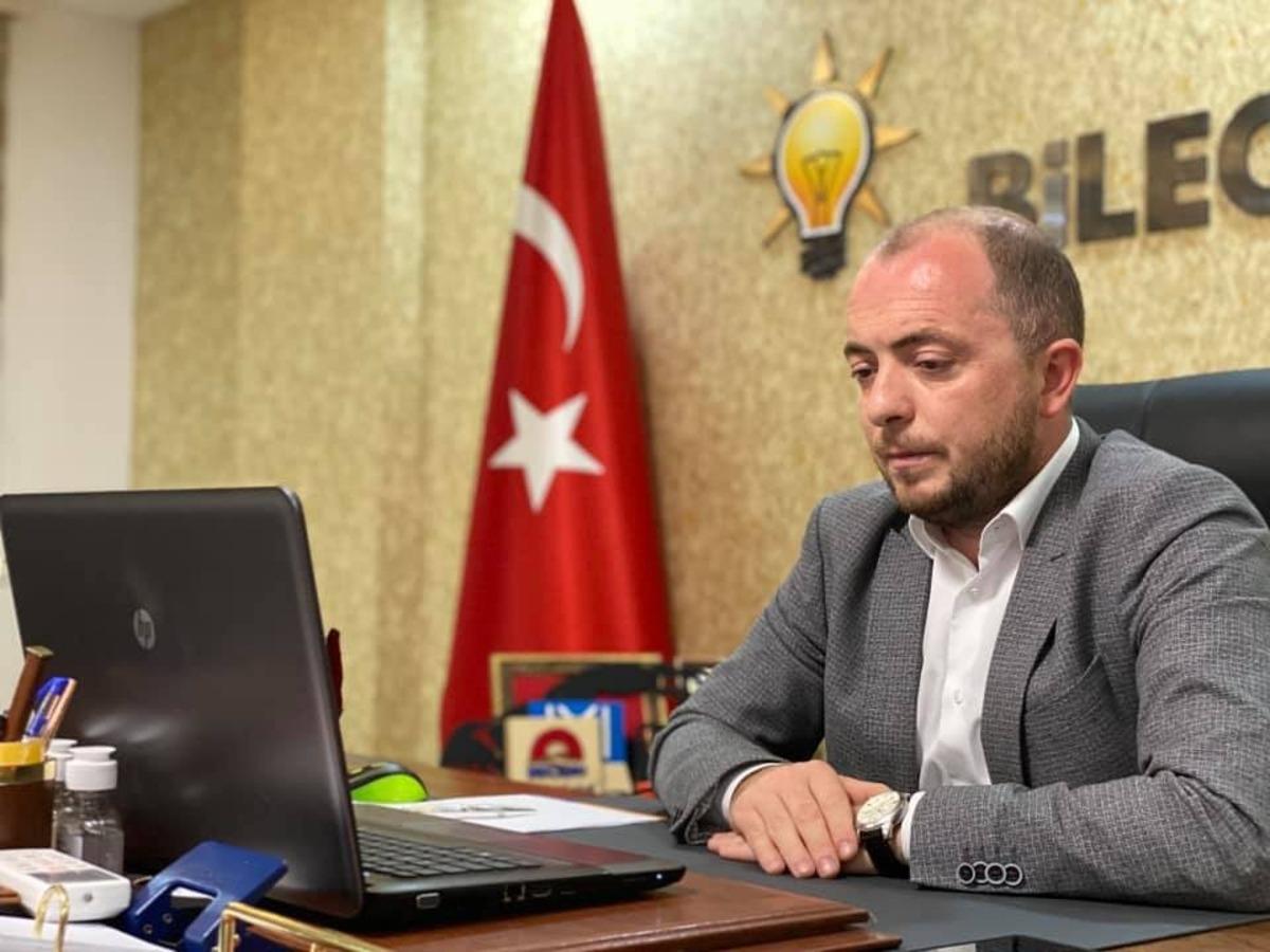 İl Başkanı Karabıyık, il&ccedil;e ve birim başkanlarıyla telekonferans sistemiyle g&ouml;r&uuml;şt&uuml;