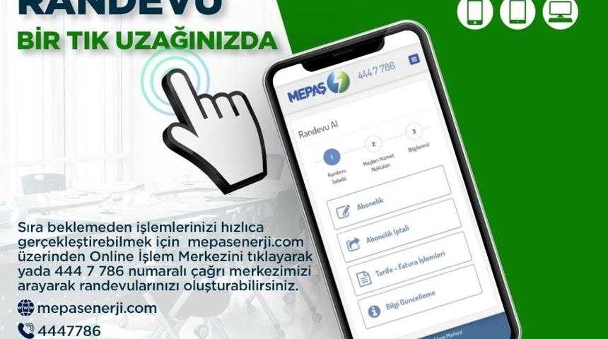 MEPAŞ&rsquo;ta online randevu d&ouml;nemi