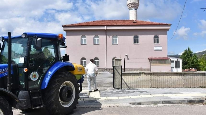 Nallıhan&rsquo;da cuma namazı hazırlıkları s&uuml;r&uuml;yor