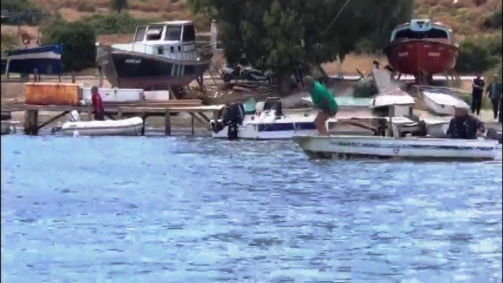 Denizde vahşet! Köpek balığını işkence ederek öldürdüler G5