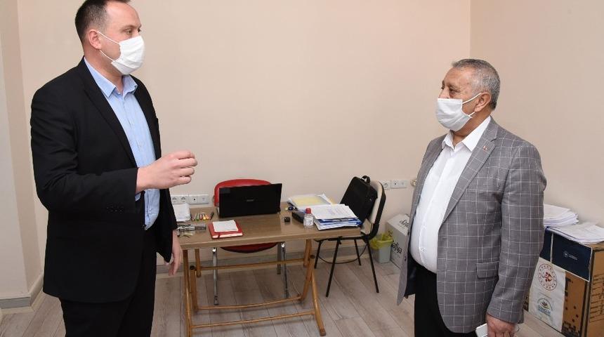 Belediye Başkanı Mehmet Zeybek’ten Vefa ekibine ziyaret