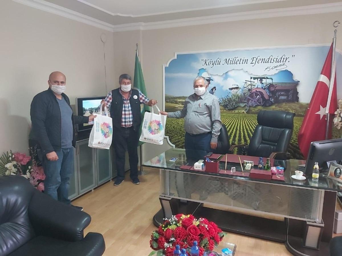 B&uuml;y&uuml;kşehirin &uuml;rettiği maskeler &uuml;retici ve esnafa da ulaştı