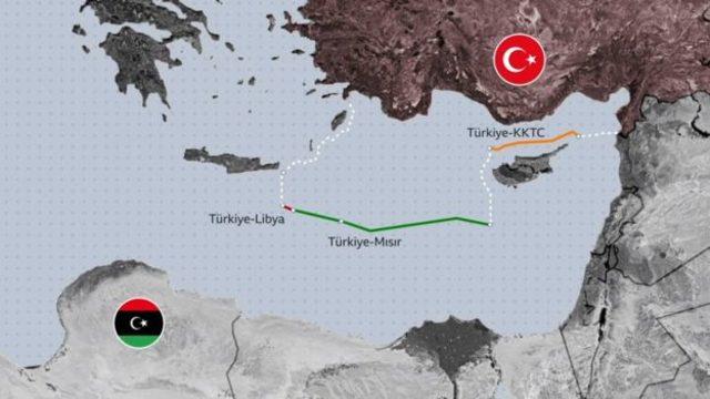 Trablus hükümeti ve Türkiye, Kasım 2019'da deniz yetki alanları anlaşması da imzaladı