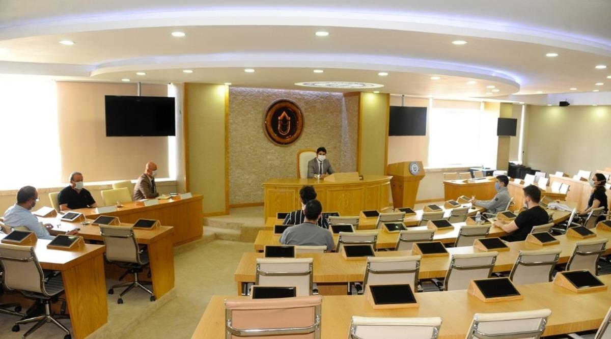Rekt&ouml;r Aldemir int&ouml;rn &ouml;ğrenci temsilcileriyle bir araya geldi