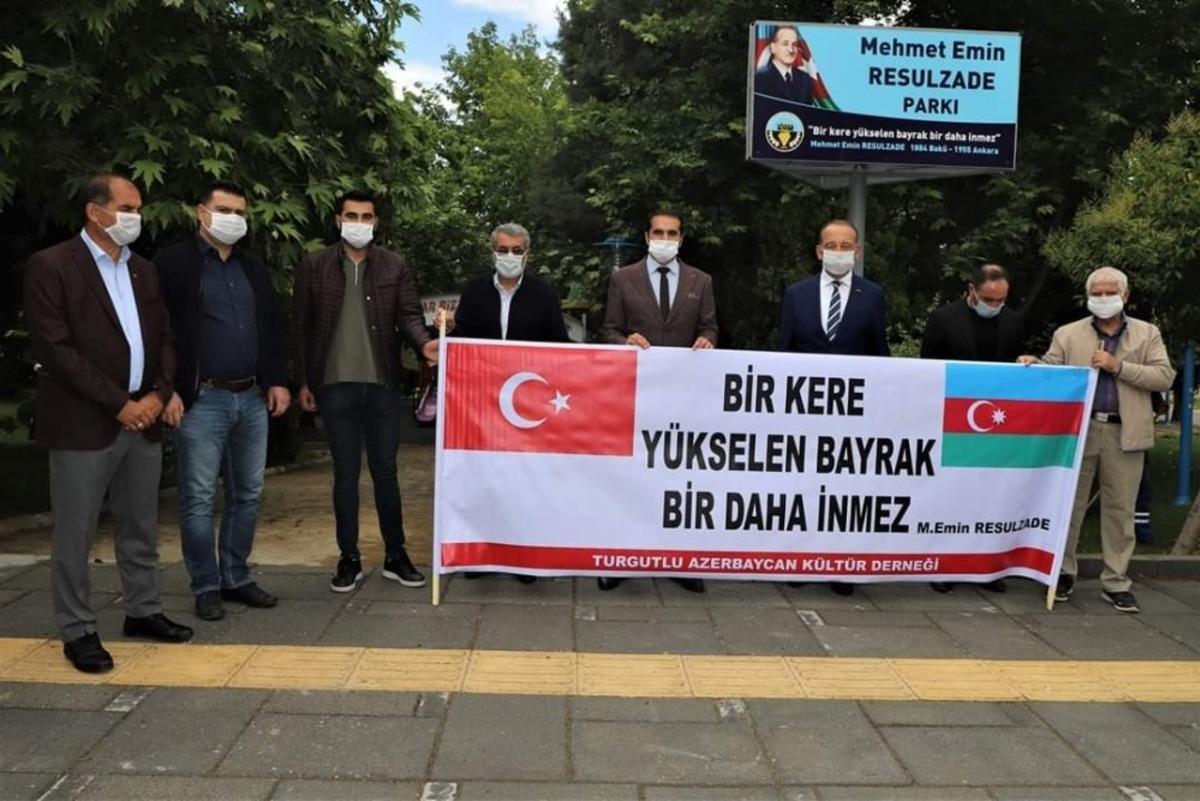 Azerbaycan&rsquo;ın 102. yaşı Turgutlu&rsquo;da kutlandı