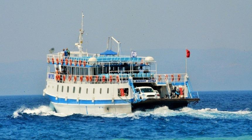 Bodrum-Dat&ccedil;a Feribot seferleri yeniden başladı